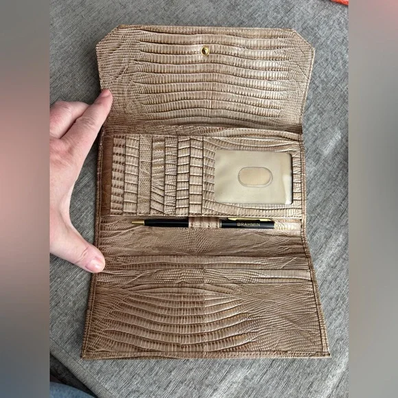Brahmin Foldover Wallet - Picture 11 of 14